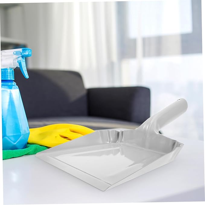 Unomor Metal Dustpan Handheld Small Pan Handle - Image 2