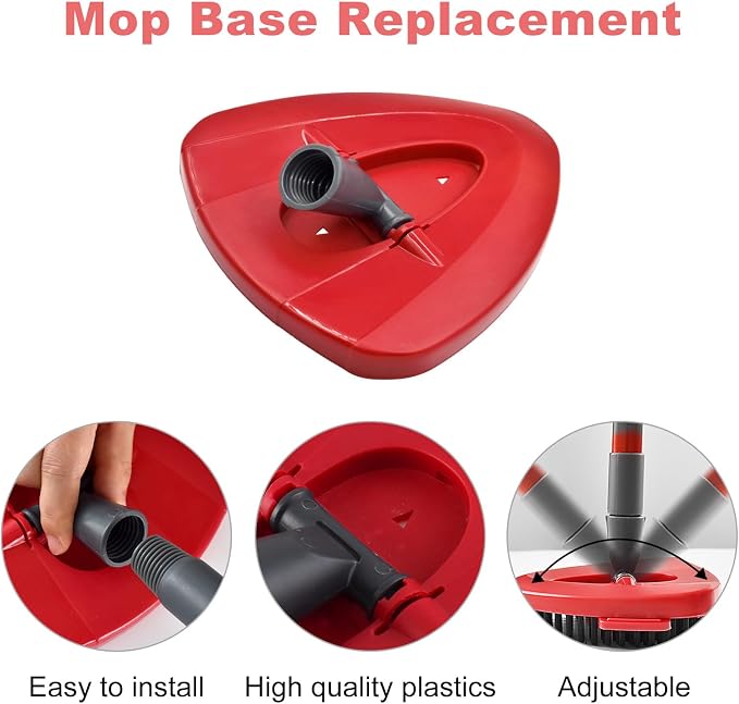 Mop Handle for Ocedar, Spin Mop Replacement Head Base Compatible - Image 3