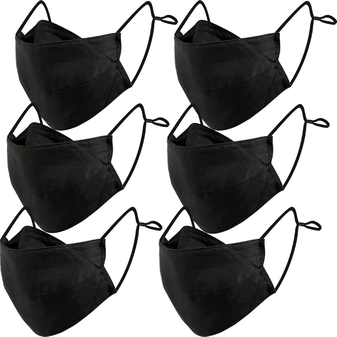 BASE CAMP Reusable Cloth Dust Face Masks 100% Cotton Washable Adjustable by BASECAMP