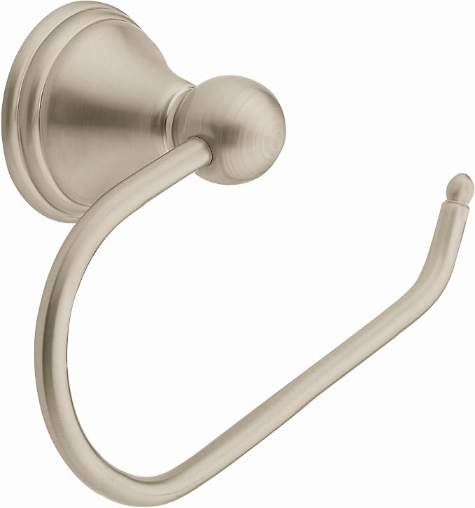 Moen Preston Collection Spot Resist Brushed Nickel Single Post Toilet Paper by Moen
