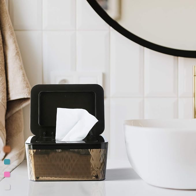 Wipes Dispenser, One-Handed Operation Wipe Holder - Image 6