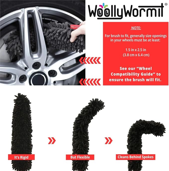 Wheel Cleaning Brush Car Detailing Kit - Image 3