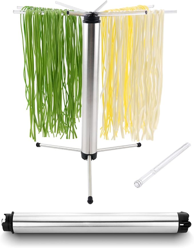 KITCHENDAO Collapsible Pasta Drying Rack, Foldable by KITCHENDAO