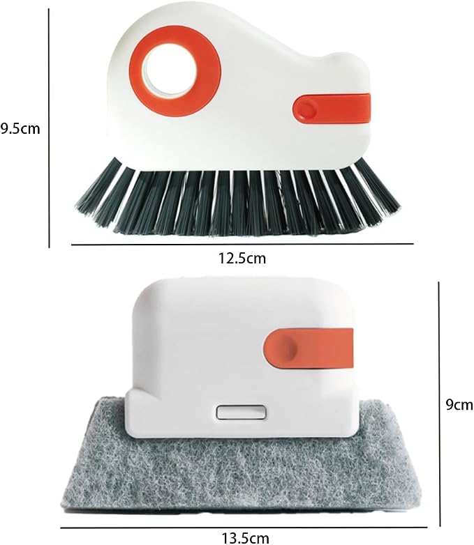 Orange Window Track Cleaning Brush - Image 2