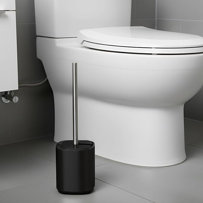 Toilet Bowl Brush and Holder, Toilet Brush - Image 7