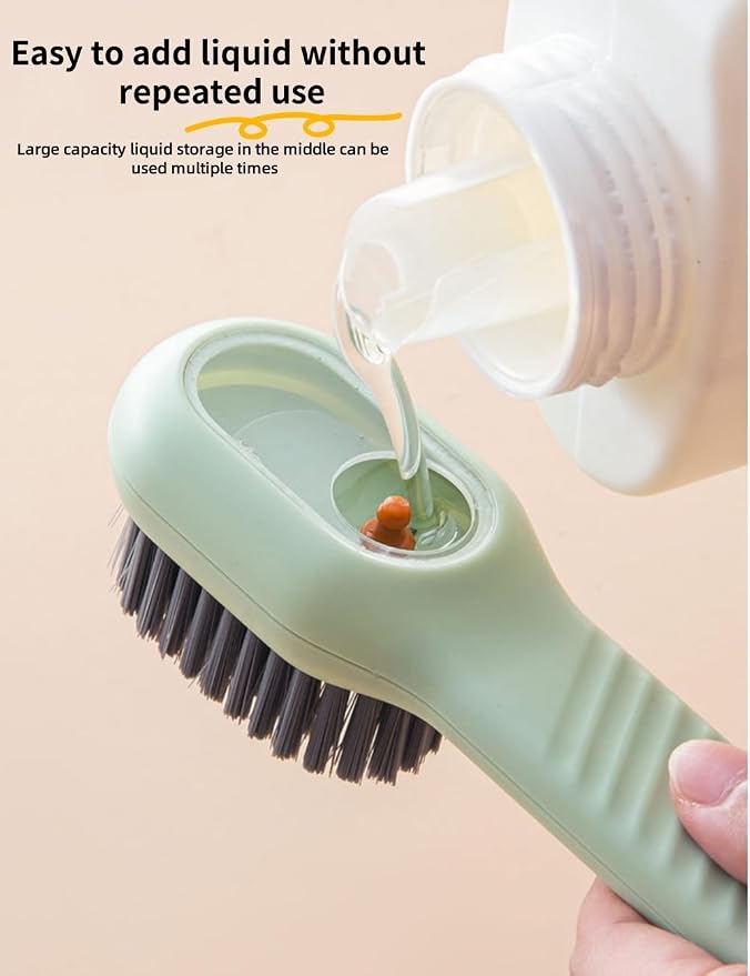luvilly2Pack Multifunctional Laundry Brushes, Cleaning Brush - Image 3