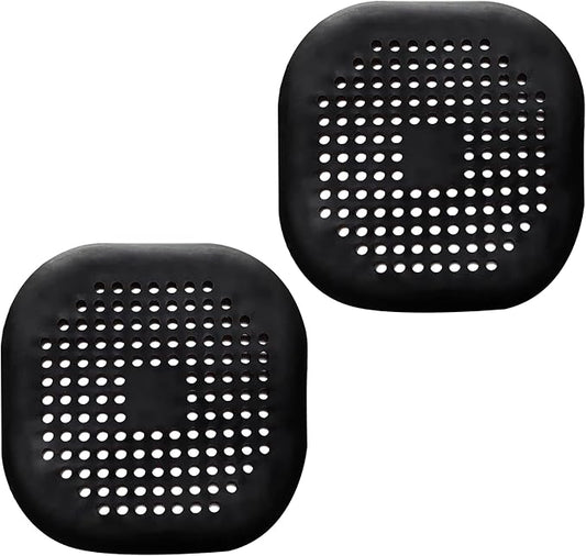 2 Pieces Shower Drain Hair Catcher Bathtub Stopper Home Drain Protectors Drain by Philbinden
