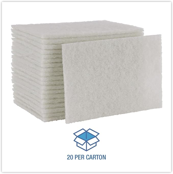 Boardwalk 98BWK LD 6 in. x 9 in. Light Duty Scour Pad - Image 4