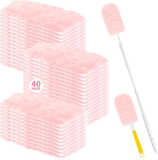 Heavy Duty Dusters Refills, Disposable Dusters Kit Compatible by Nicemiya