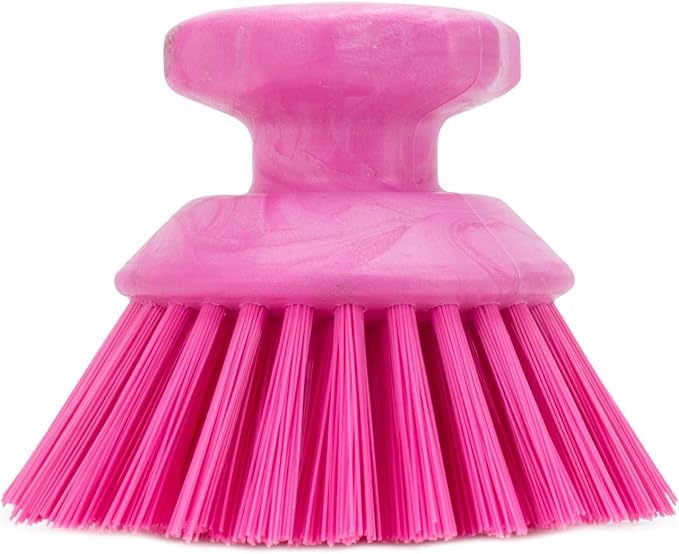 SPARTA 42395EC26 Plastic Scrubber Brush, Round Brush, Dish Scrub Brush by SPARTA