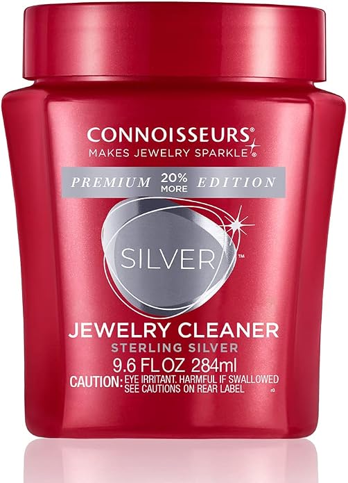 CONNOISSEURS Premium Edition Jewelry Cleaner, Value Size 9.6oz by CONNOISSEURS