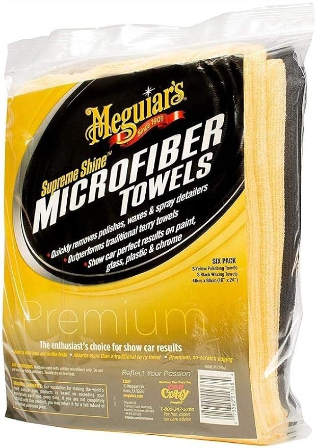 Meguiar's Supreme Shine Microfiber Towels by Meguiars