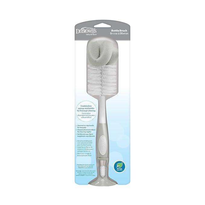 Dr. Brown's Reusable Sponge Baby Bottle Cleaning Brush - Image 13