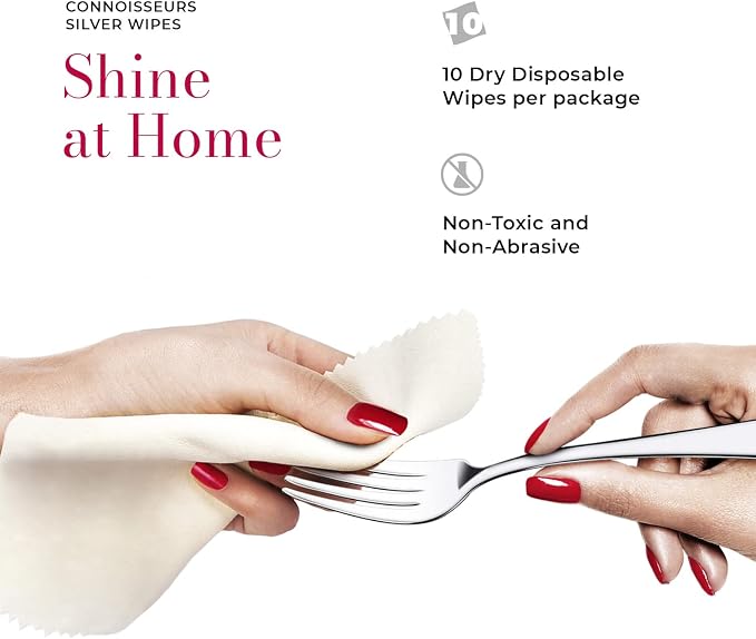 Connoisseurs Silver Cleaner Wipes - Image 3