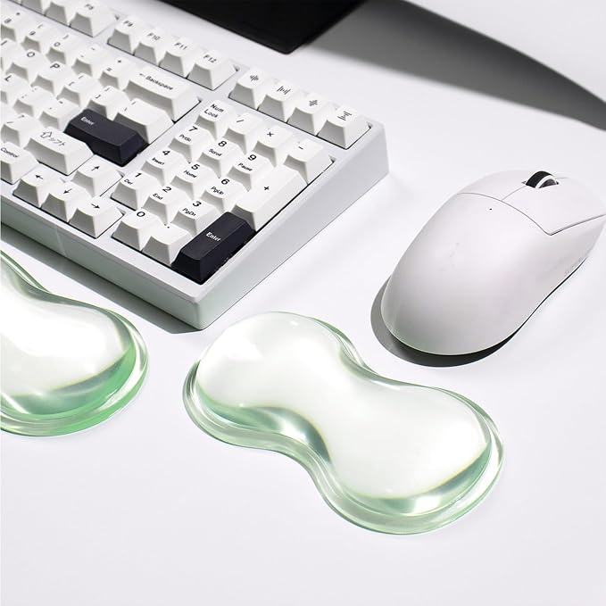 Clear Gel Mouse Wrist Rest, Relax Your Wrist, Cute Ergonomic Silicone Wrist Rest - Image 5