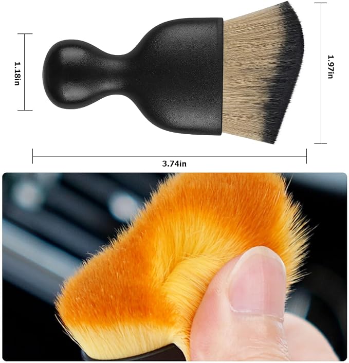 Blilo 2PCS Car Interior Detailing Brush - Image 2
