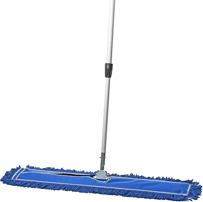 36 Inch Blue Commercial Dust Mop & Floor Sweeper by TidyTools
