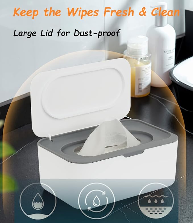 2 Pack Wipes Dispenser, Wipe Holder - Image 2