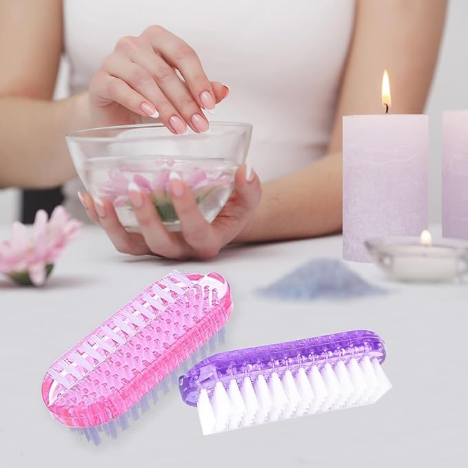 4 Pcs Nail brush Two Sided, Nail brush - Image 6