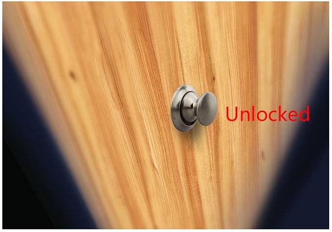 Encell Set of 5 Push Button Latch Cupboard - Image 4
