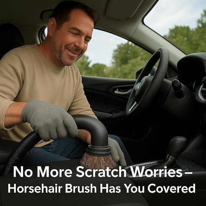 Round Dusting Brush Tool Attachment - Image 3
