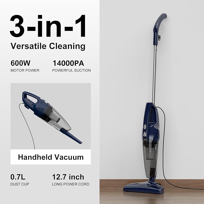 Corded Stick Vacuum for Pet Hair & Hard Floors - Image 7
