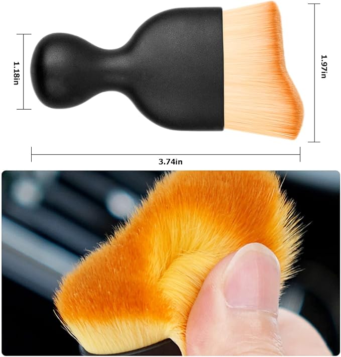 Blilo 2PCS Car Interior Detailing Brush - Image 2