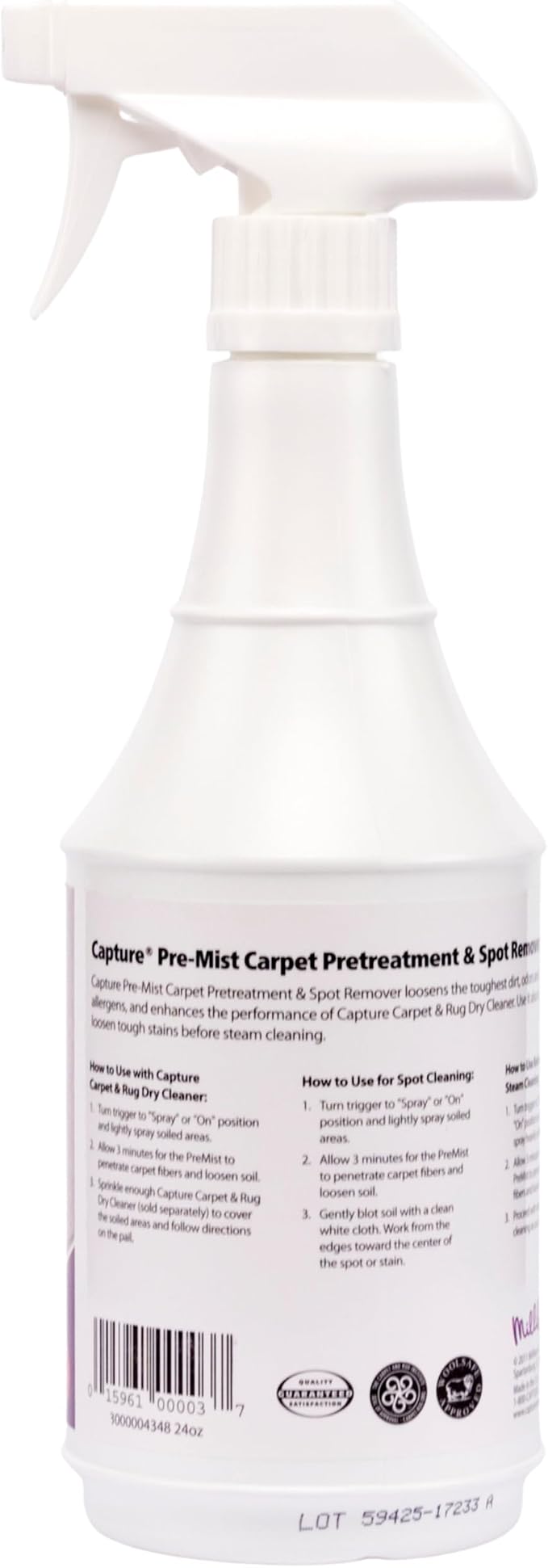 Capture Pre-Mist Soil Release for Carpet Dry Cleaner - Image 3