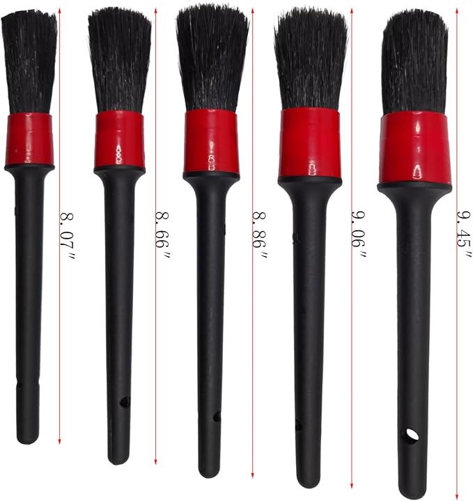 Car Detailing Brush Set of 5 - Image 3