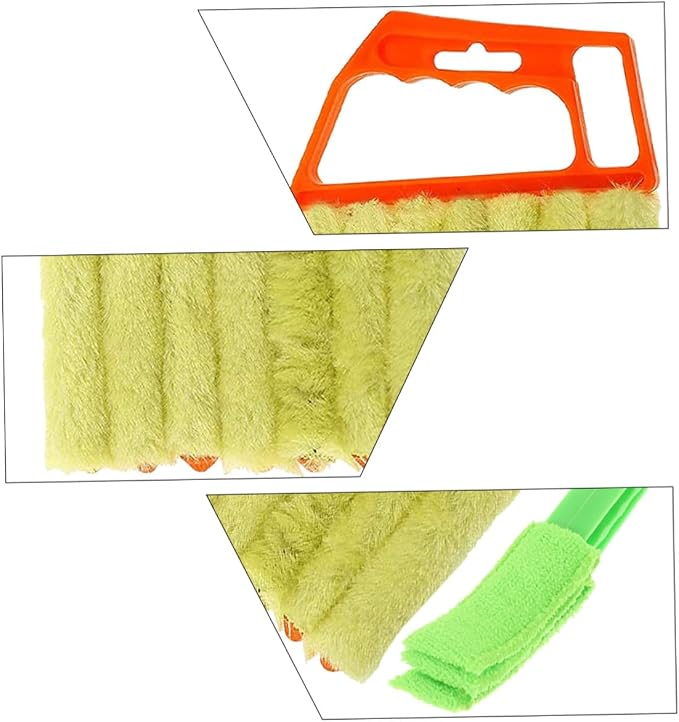7-Finger Blinds Cleaning Brush and 3-Finger Window Shutter Brush 2pcs, Handheld - Image 6