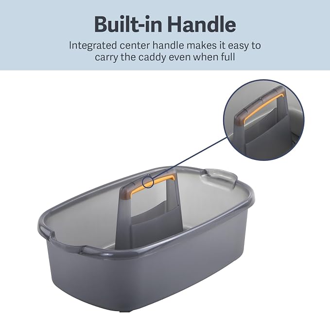 Casabella Plastic Multipurpose Cleaning Storage Caddy - Image 3