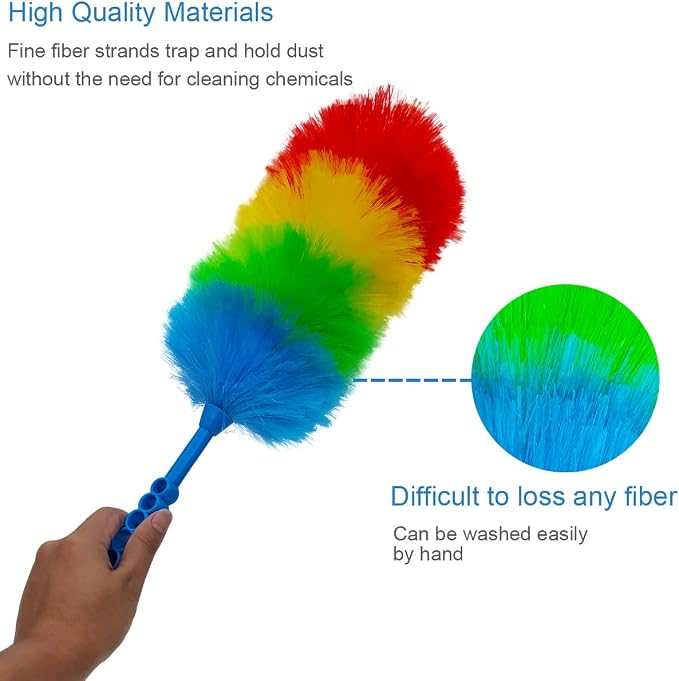 2 Pack Upgrade 19” Static Duster Beandable and Washable - Image 5