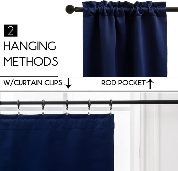 Pickluc Rod Pocket Tier Curtain - Image 2
