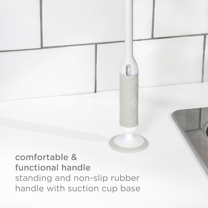 Ubbi Deluxe Baby Bottle Cleaning Set Includes a Nipple Brush - Image 3