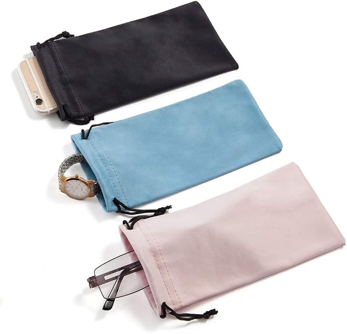 TRIUMPH VISION Soft Eyeglass Pouch 3 Pack - Image 7