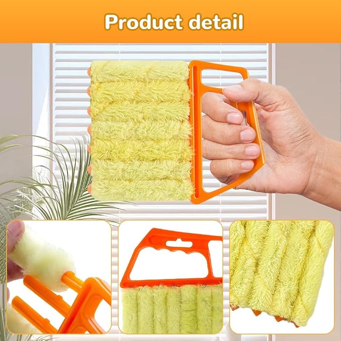 2026 New All-Purpose Washable Cleaning Brush – Blinds, AC Vents & Window Tracks - Image 3