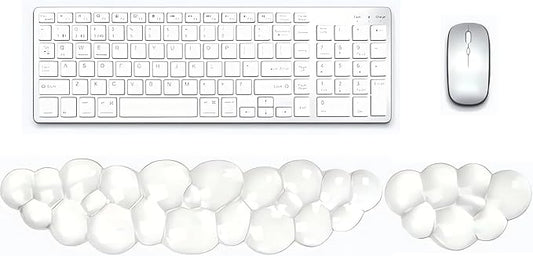 Gel Cloud Wrist Rest for Keyboard and Mouse, Ergonomic Cloud Wrist Support for by COPORISO