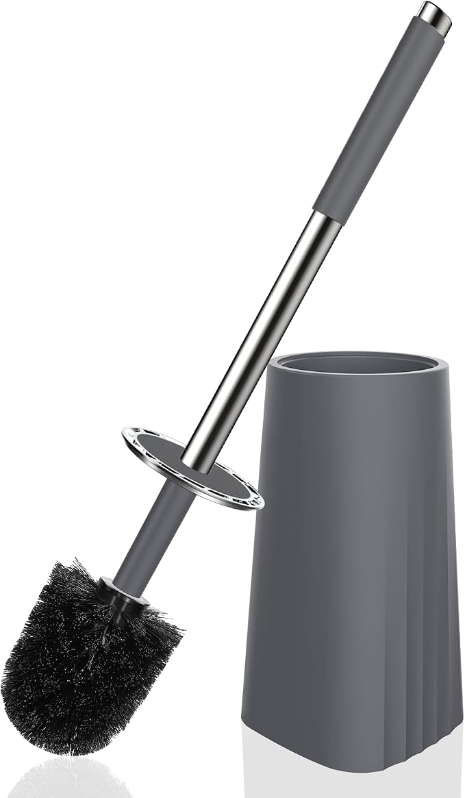 SetSail Toilet Brush, Compact Size Toilet Bowl Brush and Holder Toilet Brushes by SetSail