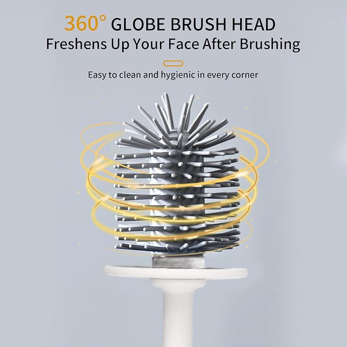 Toilet Brush Set, Bathroom Accessories, Toilet Bowl Cleaners, Deep Cleansing - Image 8