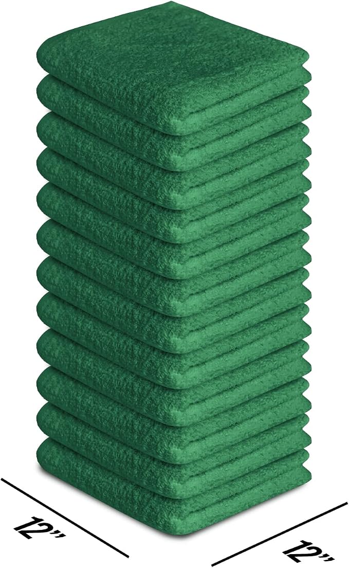Softolle 100% Cotton Washcloths 24 Pack Soft, Highly Absorbent Washcloth - Image 3