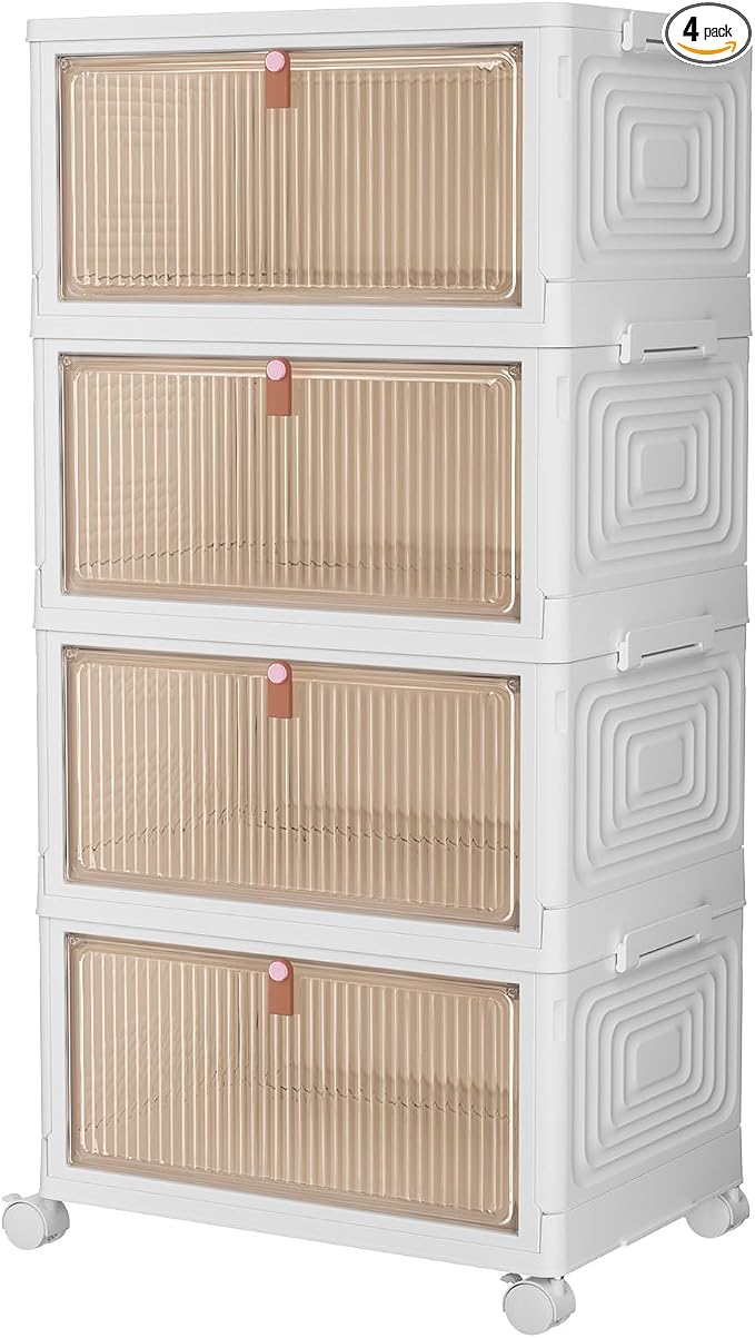 CTSNSLH 36Qt Plastic Storage Bins Organizer by CTSNSLH