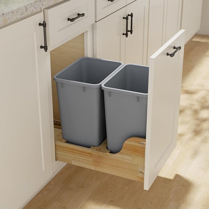 ROOMTEC Lightweight and Durable Slim Trash Can, Wastebaskets - Image 9