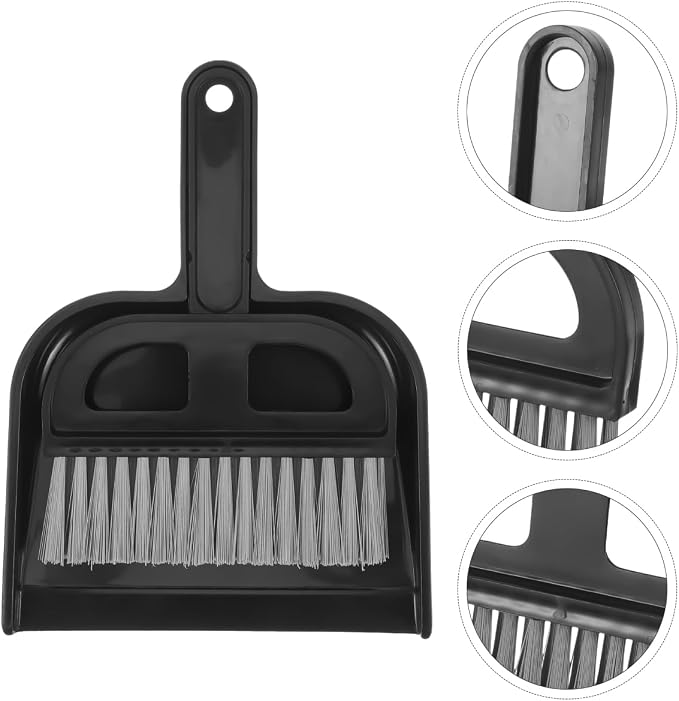 Keyboard Cleaning Brush and Mini Dustpan Set Compact 2-Piece Desktop Cleaning - Image 8