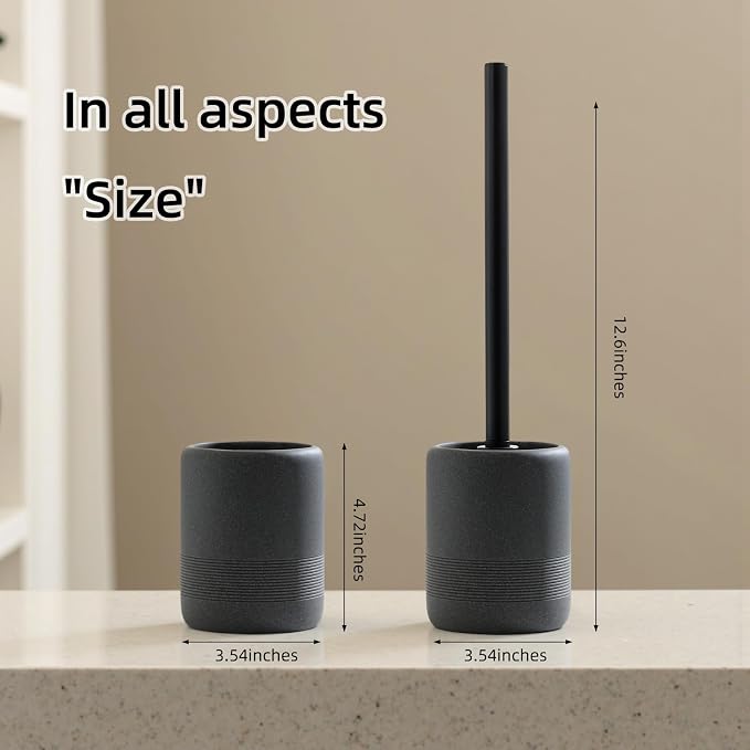 Toilet Brush and Holder Set - Image 5