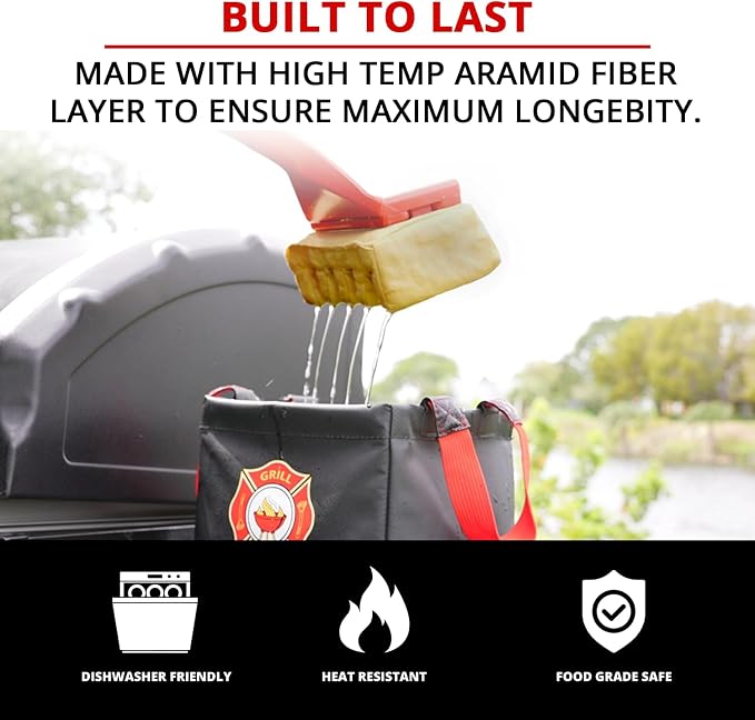 Grill Rescue BBQ Replaceable Scraper Cleaning Head, Bristle Free Grill Brush- - Image 3