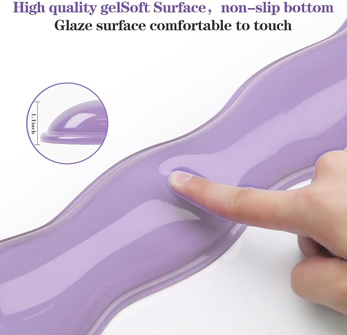 Gel Wrist Rest for Keyboard and Mouse, Wrist Rest for Keyboard, Mouse Wrist - Image 5
