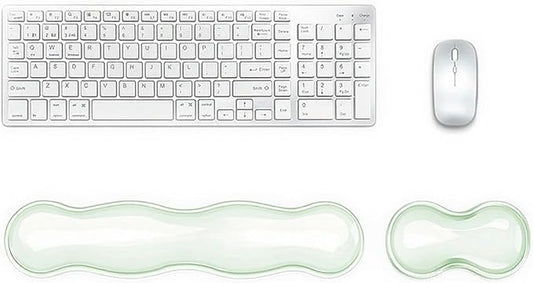 Wrist Rest for Keyboard and Mouse, Ergonomic Gel Keyboard Wrist Rest for by Unknown