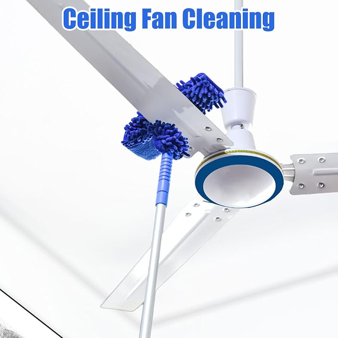 Shkalacar Ceiling Fan Cleaner Duster, RV Awning Mop - Image 4