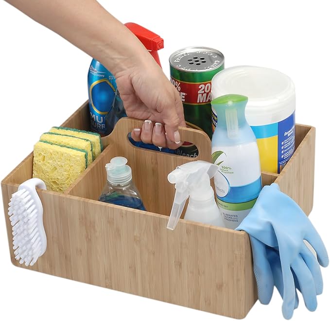 MobileVision Bamboo Multi-Purpose Caddy by MobileVision