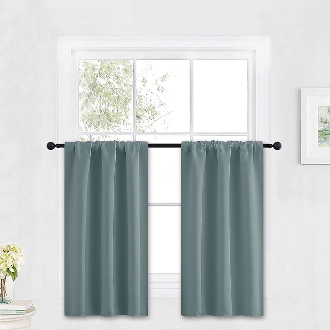 RYB HOME Bathroom Window Curtains by RYBHOME